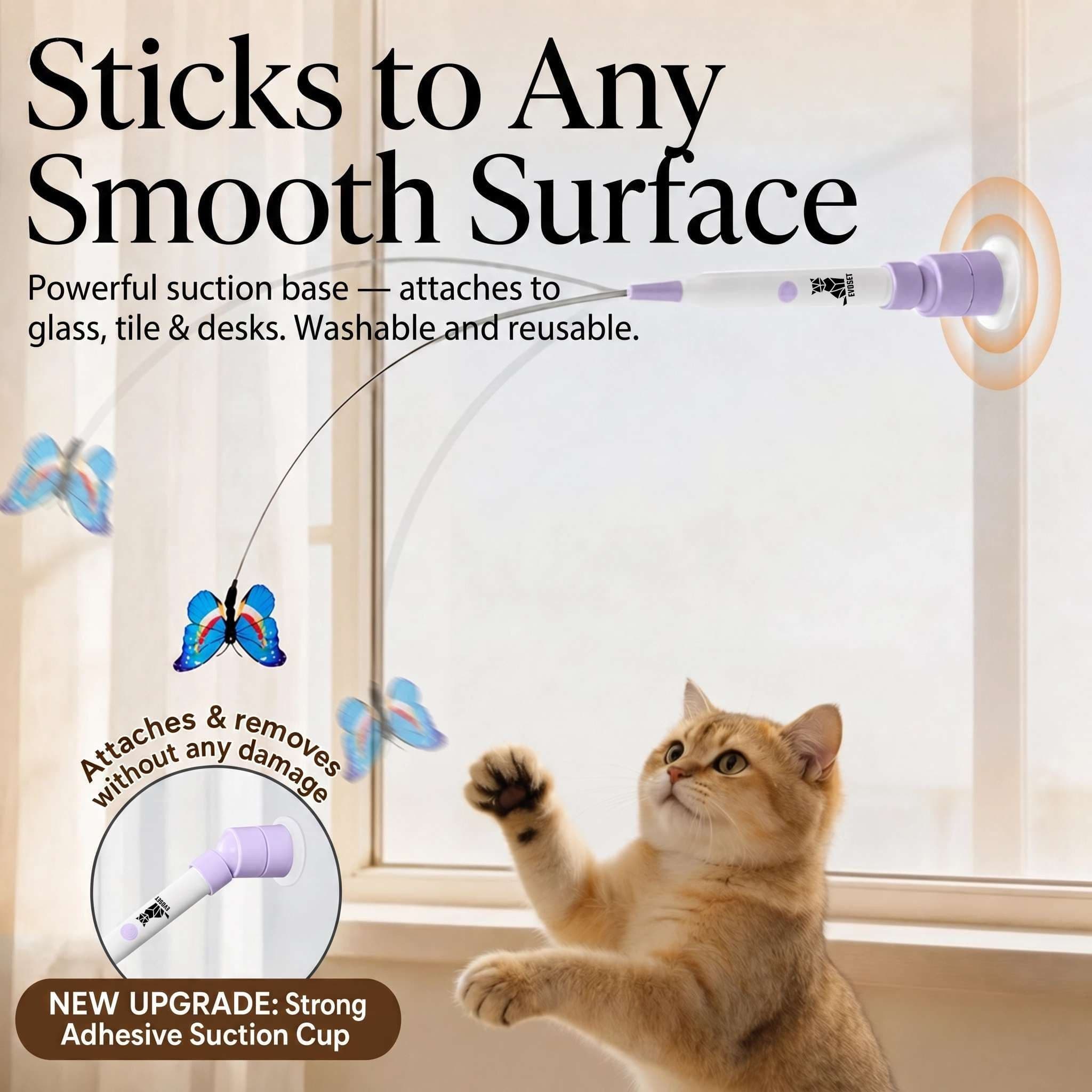 Smart Butterfly Cat Toy 🐾 V3