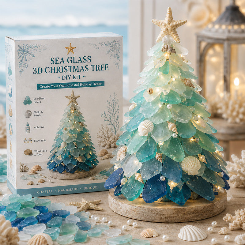 🌊✨DIY 3D Sea Glass Art Kit