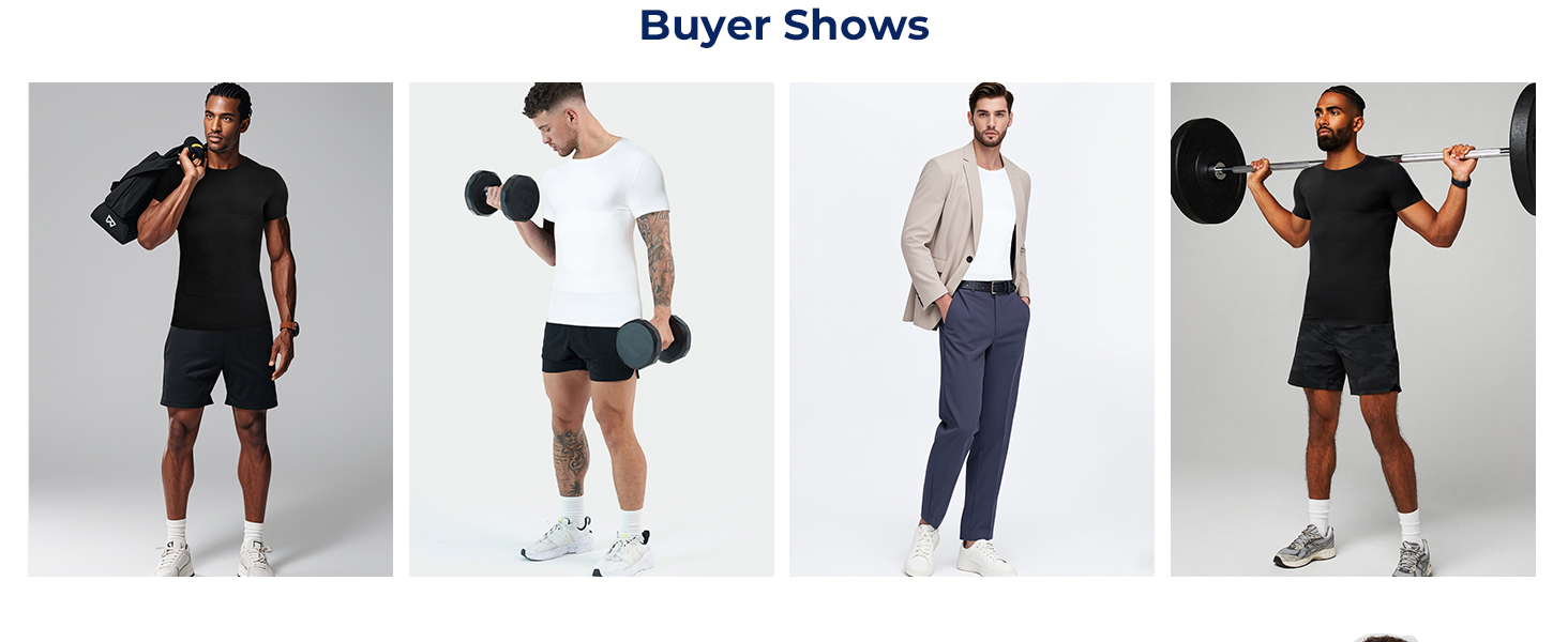 TAILONG Short Sleeve Compression Shirt Men Shapewear Slimming Undershirt Body Shaper Tank Top Workout Shirts