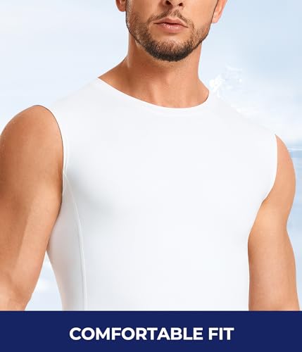 TAILONG 2 Pack Compression Shirt Men - Athletic Base Layer Sleeveless - image 4