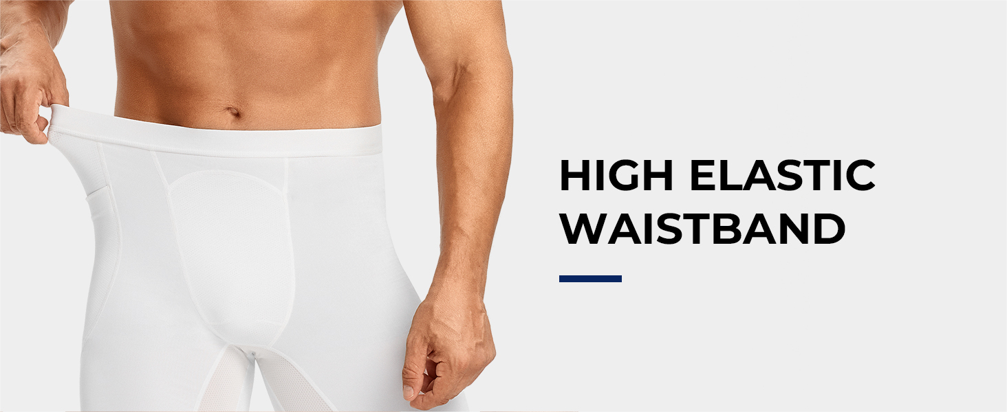 TAILONG Mens Compression Pants - Tights Leggings Athletic Base Layer Workout Pants for Running Yoga Football