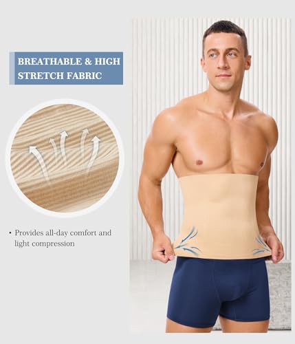 Waist Trainer for Men Shapewear Tummy Control Body Shaper Corset Slimming - image 5