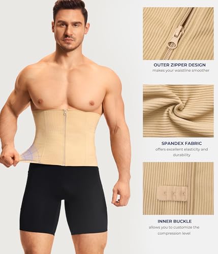 Waist Trainer for Men Shapewear Tummy Control Body Shaper Slimming Girdle - image 3
