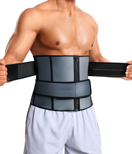 Waist Trainer for Men - Sweat Band Trimmer Belt Fajas Para Hombres Stomach - image 2
