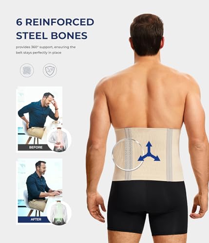 Waist Trainer for Men Shapewear Tummy Control Girdle Invisible Body Shaper - image 4