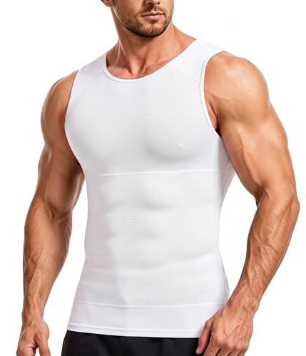 TAILONG Compression Shirt Men Shapewear - Instant Slimming Undershirt for - image 2