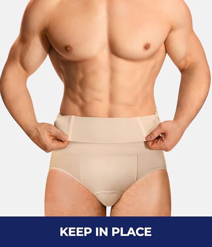TAILONG Men Shapewear Tummy Control Shorts Slimming Body Shaper Compression - image 3