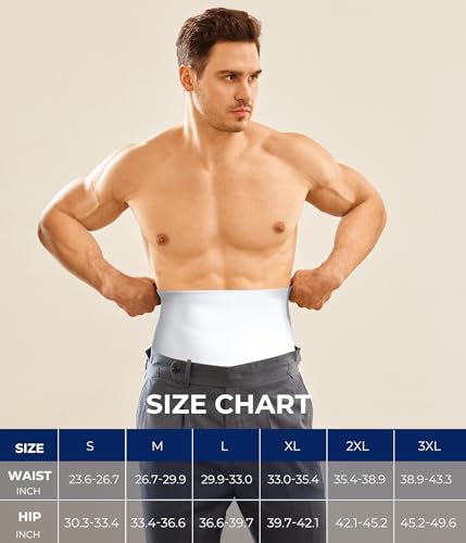 TAILONG Men Tummy Control Shorts High Waist Slimming Underwear Body Shaper - image 7