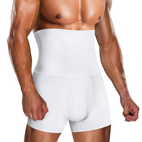 TAILONG Men Tummy Control Shorts High Waist Slimming Underwear Body Shaper - image 2