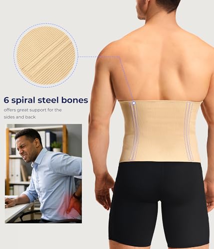 Waist Trainer for Men Shapewear Tummy Control Body Shaper Slimming Girdle - image 4