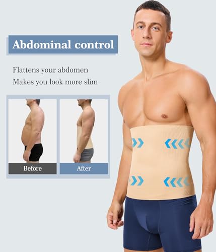Waist Trainer for Men Shapewear Tummy Control Body Shaper Corset Slimming - image 4