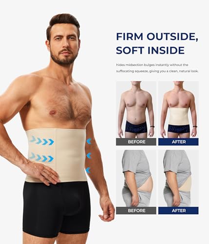 Waist Trainer for Men Shapewear Tummy Control Girdle Invisible Body Shaper - image 3