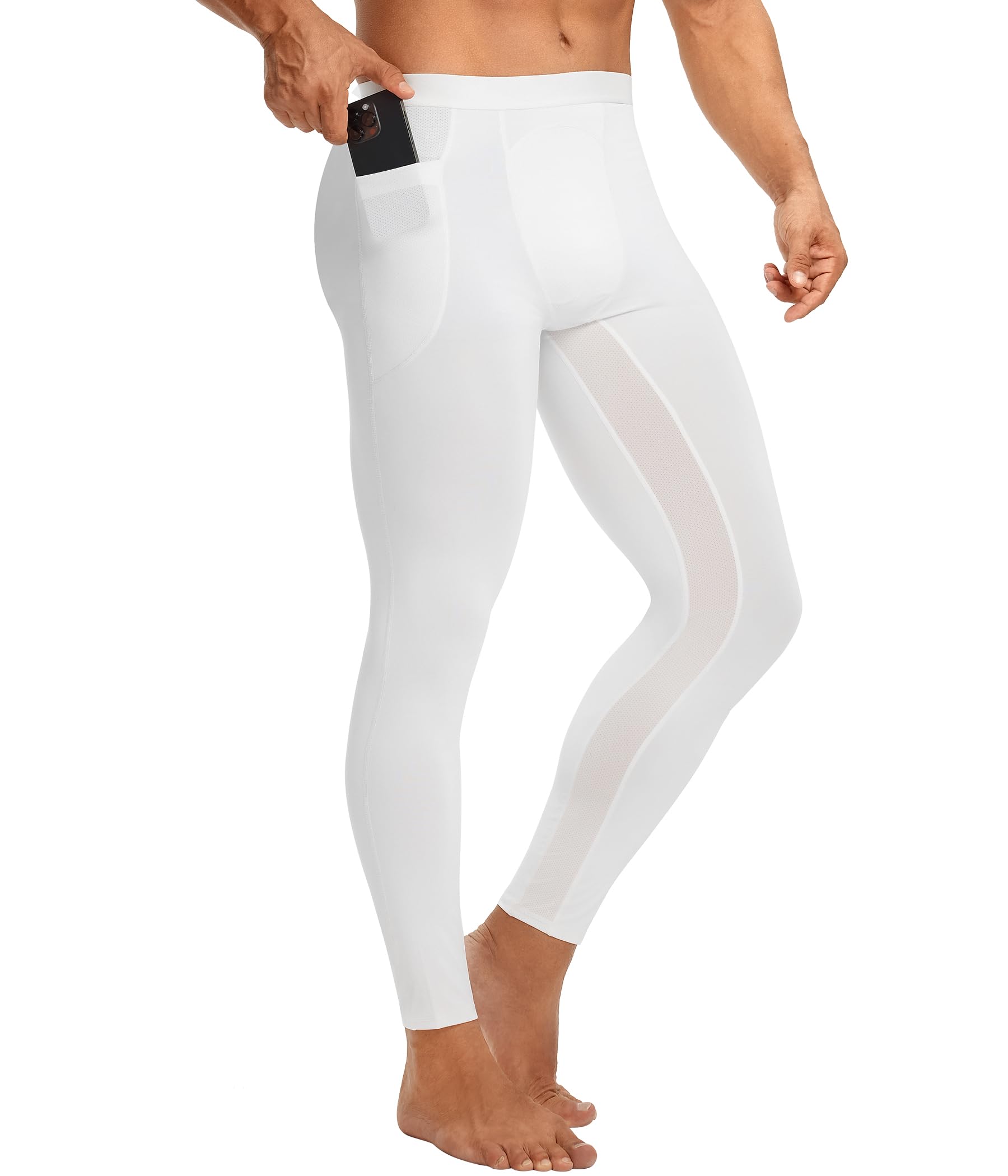 TAILONG Mens Compression Pants - Tights Leggings Athletic Base Layer - image 1