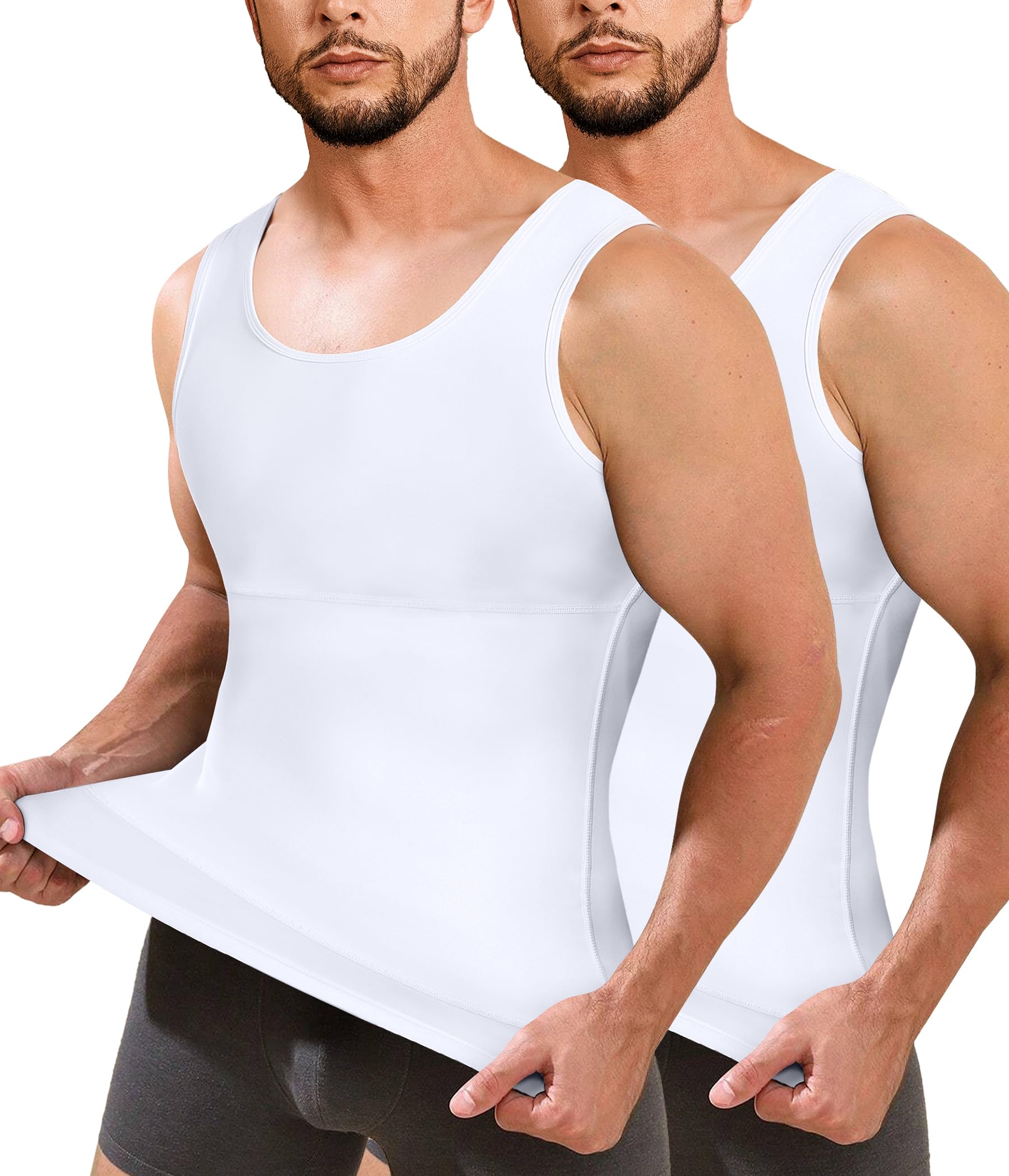 Tailong White(2 Pack) 3X-Large