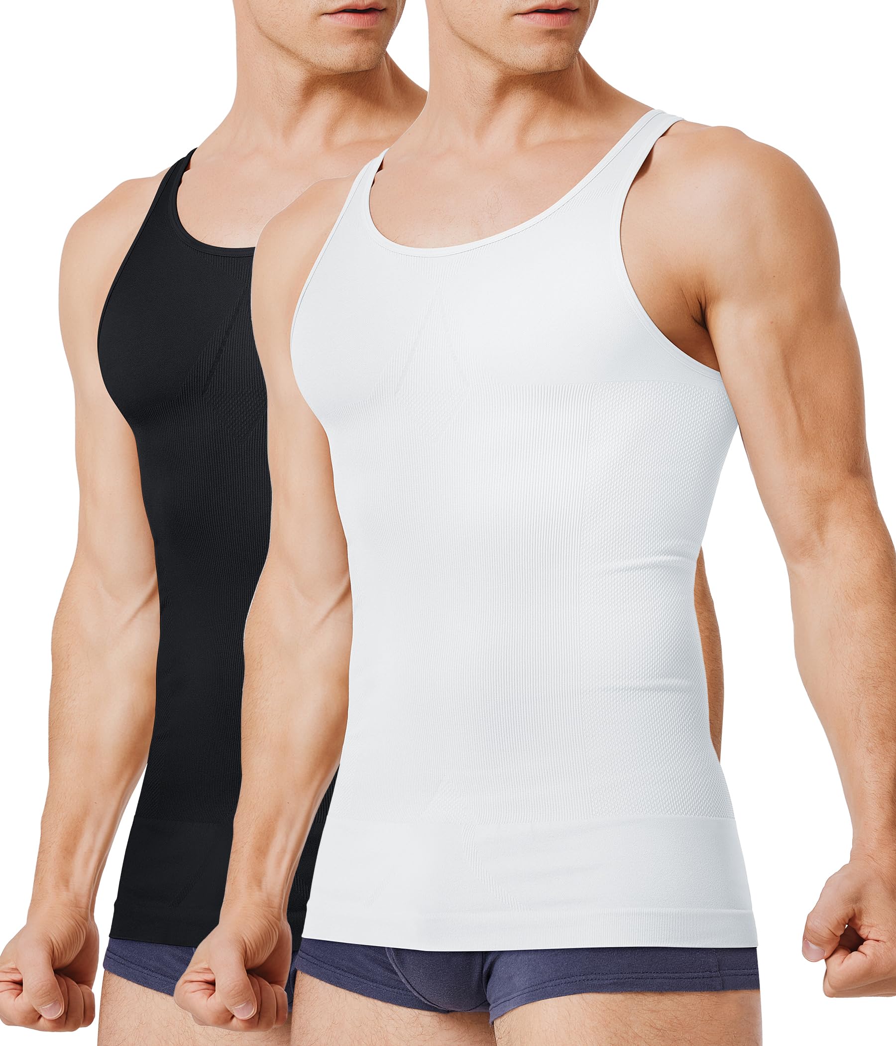 Tailong Black/White(2 Pack) 3X-Large-4X-Large