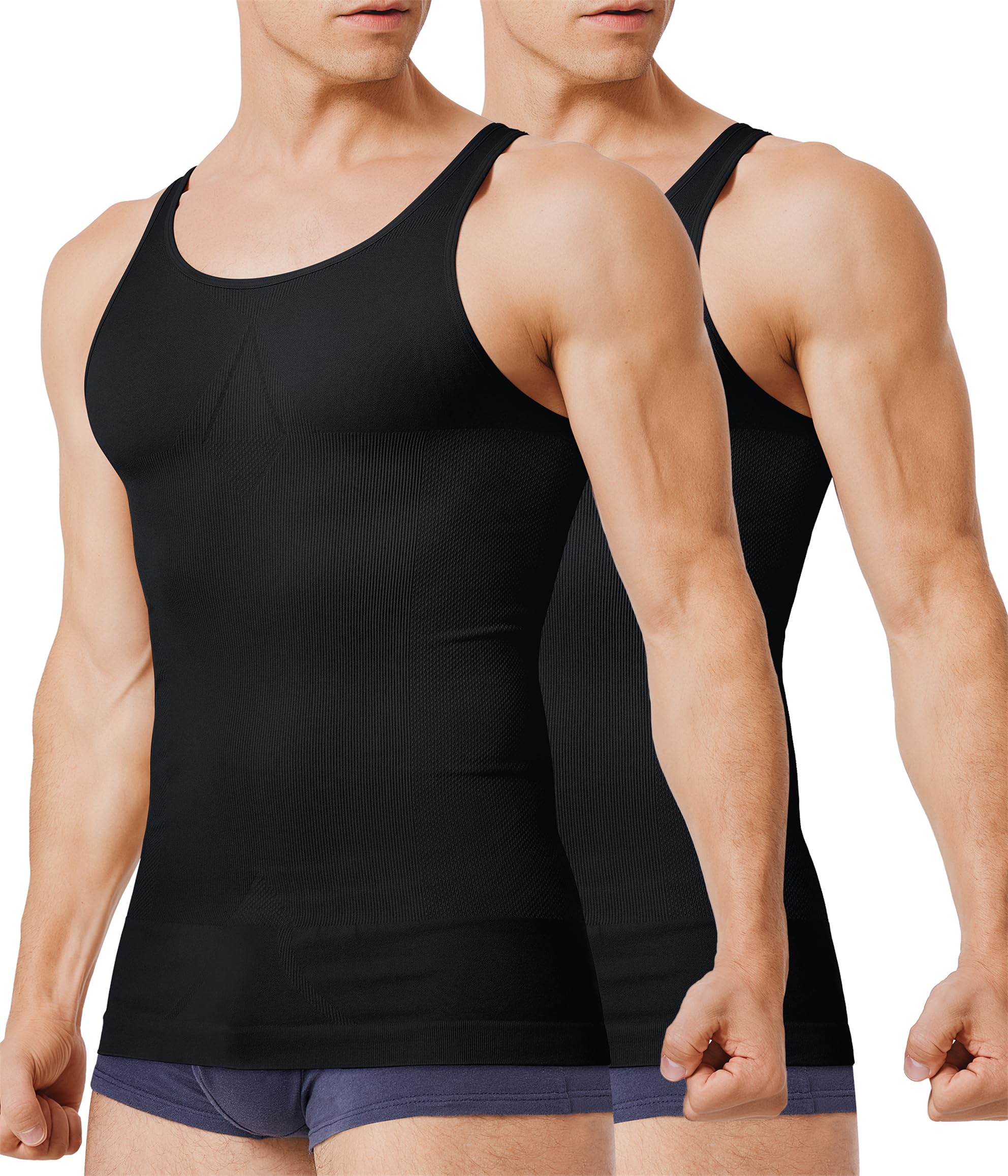 Tailong Black(2 Pack) Medium-Large