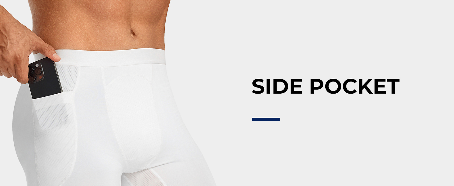 TAILONG Mens Compression Pants - Tights Leggings Athletic Base Layer Workout Pants for Running Yoga Football