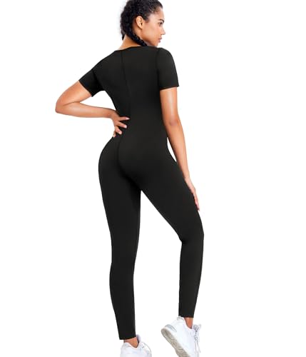 Junlan Full Body Sauna Suit Women Sweat Jumpsuit Waist Trainers for - image 4