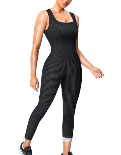 Junlan Sauna Suit Women Waist Trainer Ribbed Sweat Sauna Shirt Full Body - image 2