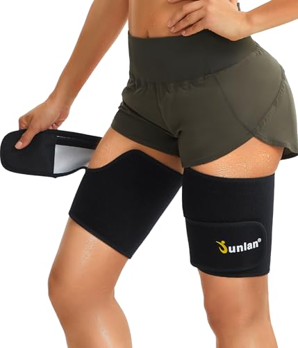 Junlan Sauna Suit Women - Thigh Slimmer Wrap for Gym Workout and Running - image 3