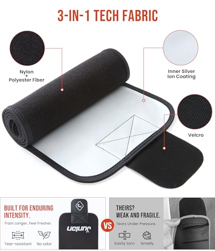 Junlan Waist Trainer for Women - Sweat Band for Stomach Working Out - image 3