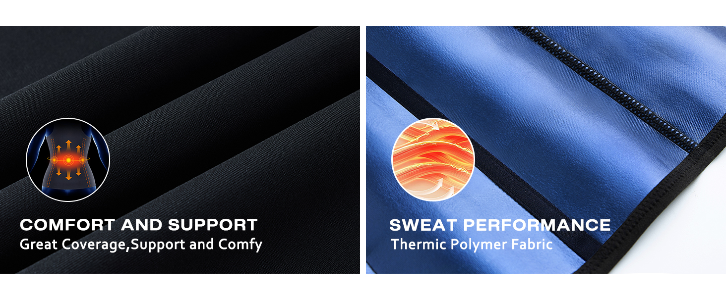 Junlan Waist Trainer for Women Sauna Suit Sweat Vest Trimmer for Working Out