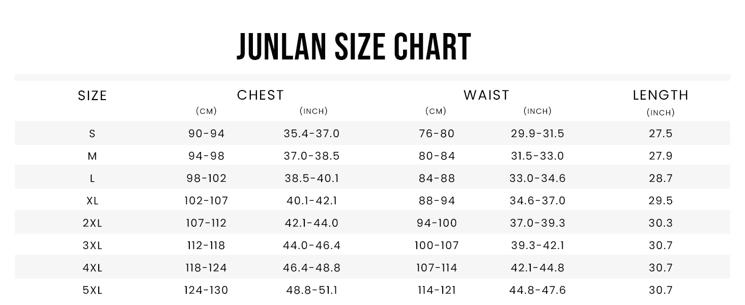 Junlan Sauna Shirt for Men Waist Trainer Vest Gym Top for Running Training