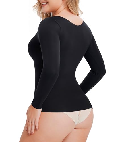 LODAY Compression Tank Tops for Women Tummy Control Shapewear Seamless - image 4