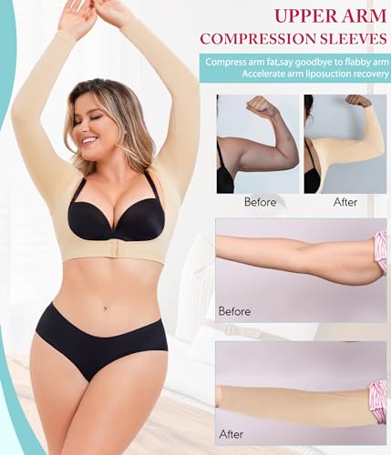 LODAY Upper Arm Shaper for Women Faja Post Surgery Slim Compression - image 4