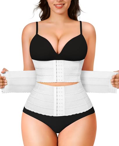 LODAY Waist Trainer for Women Corset Shapewear Segmented Waist Cincher - image 2