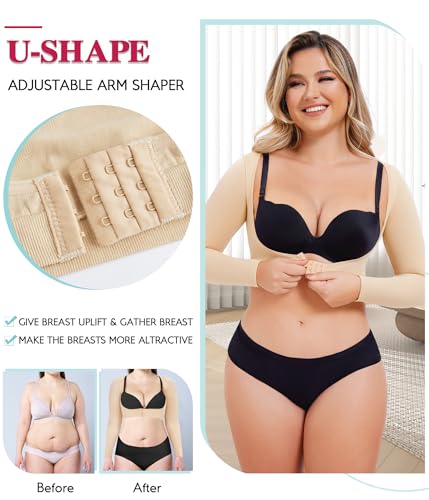 LODAY Upper Arm Shaper for Women Faja Post Surgery Slim Compression - image 5