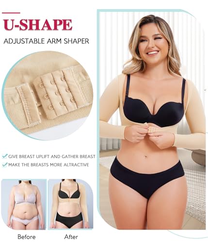 LODAY Upper Arm Shaper for Women Faja Post Surgery Slim Compression - image 6