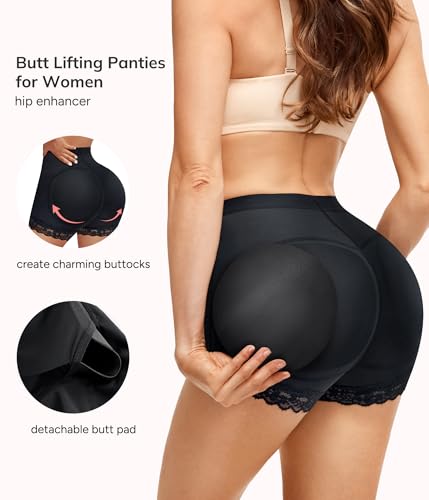 LODAY Padded Underwear for Women Butt Pads Shapewear Butt Lifting - image 3