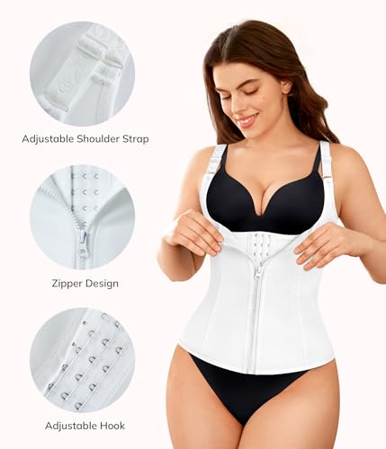 LODAY Waist Trainer for Women Corset Shapewear Tummy Control Body Shaper - image 4