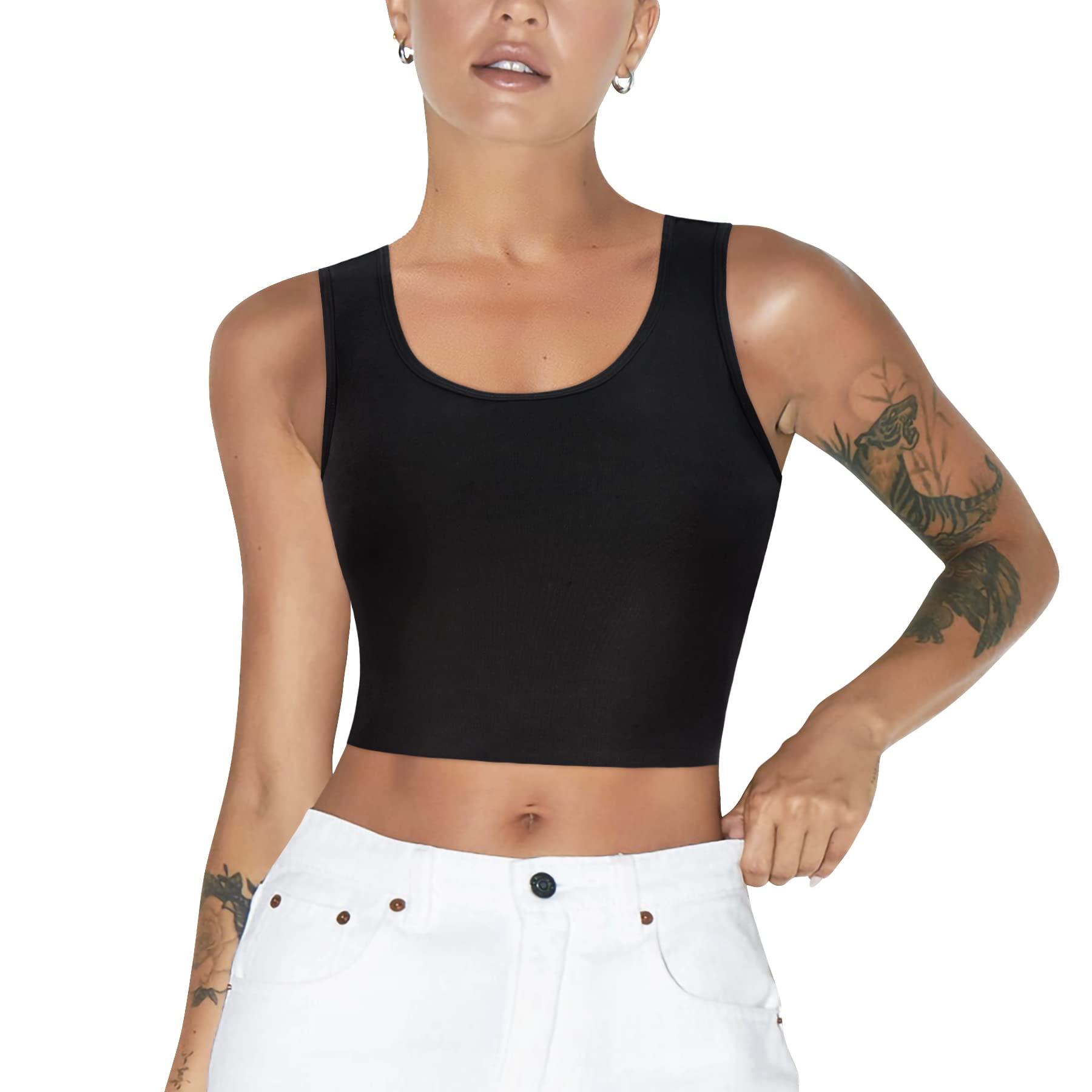 LODAY FTM Chest Binder Pullover Tank Top - image 12