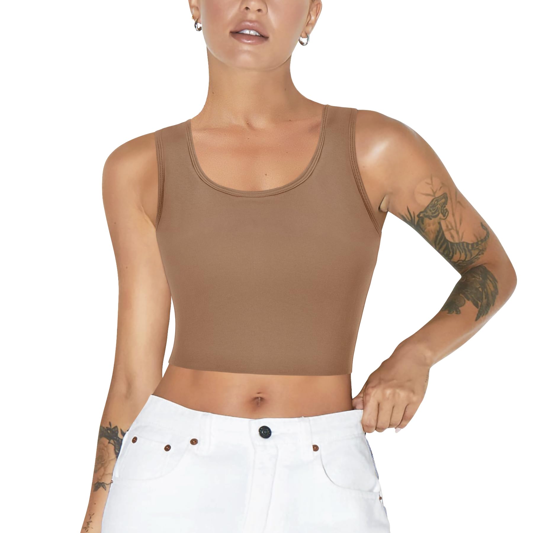 LODAY FTM Chest Binder Pullover Tank Top - image 1