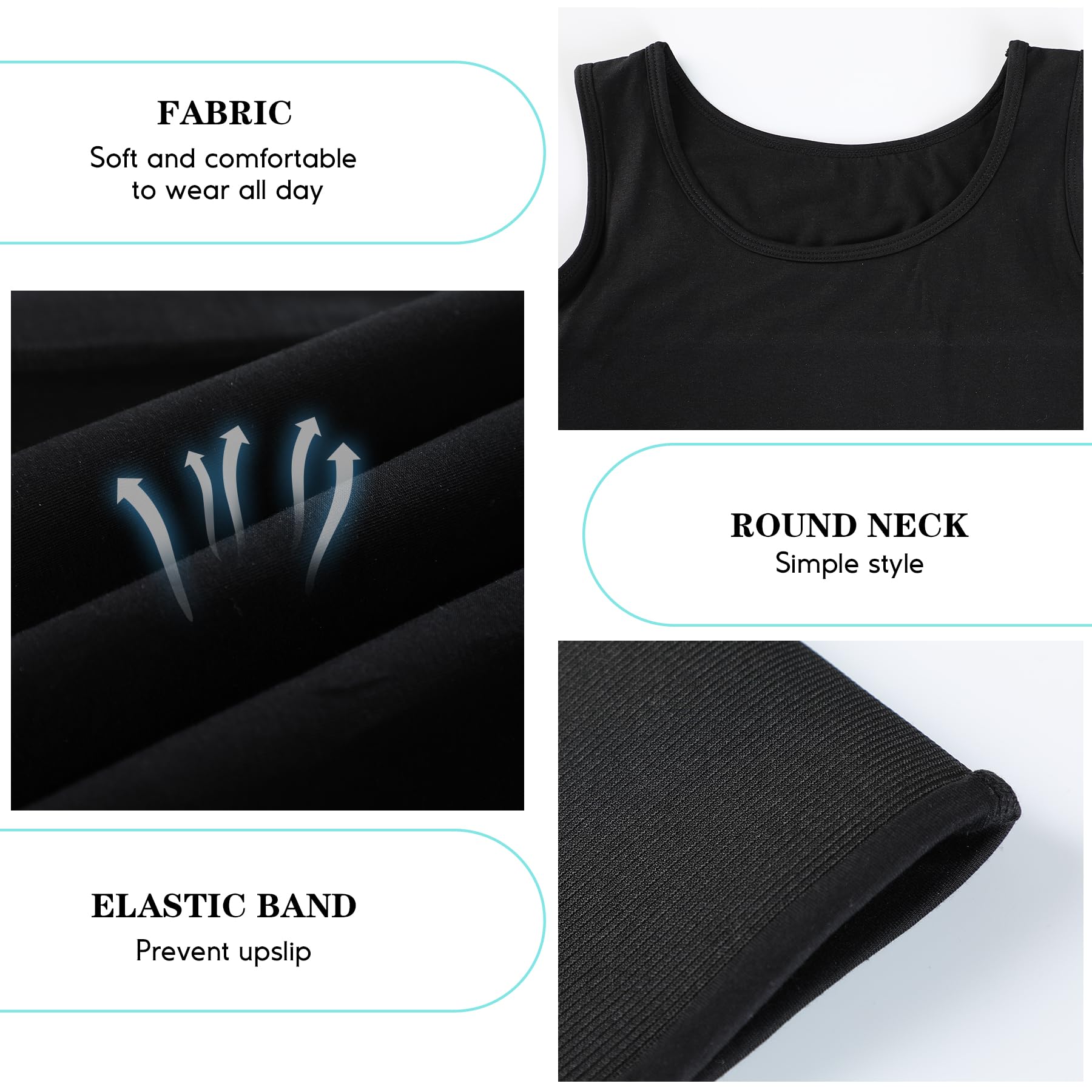 LODAY FTM Chest Binder Pullover Tank Top - image 15