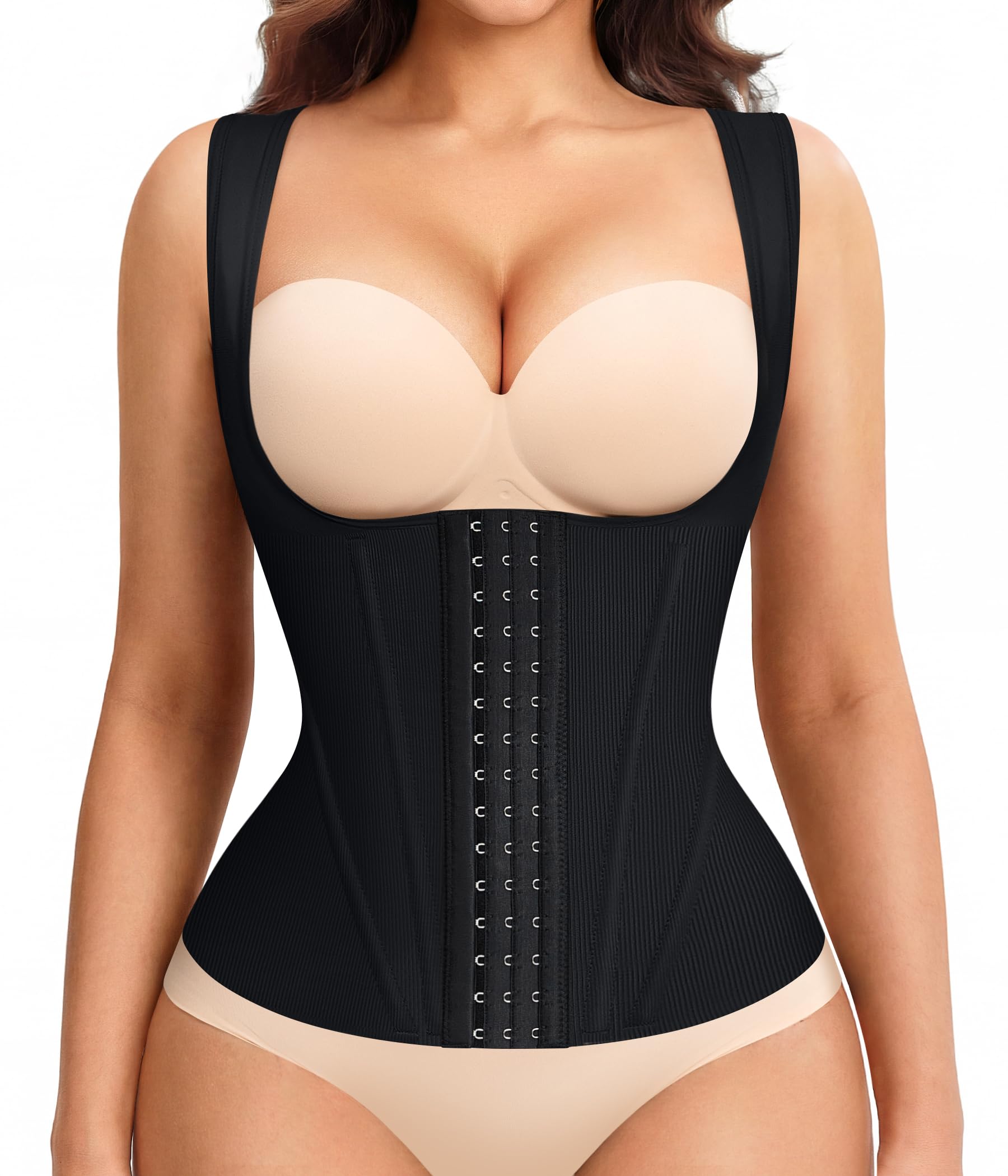 LODAY Waist Trainer for Women Corset Shapewear Postpartum Faja Body - image 1