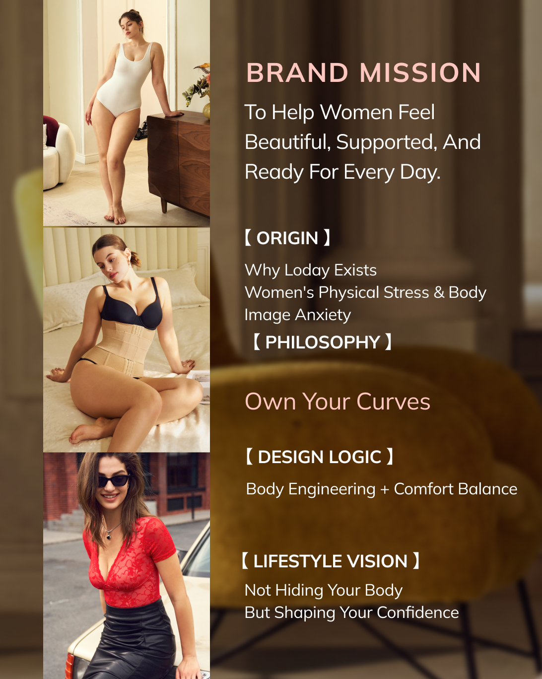 LODAY Compression Tanks for Women Tummy Control Shapewear Camisole Top