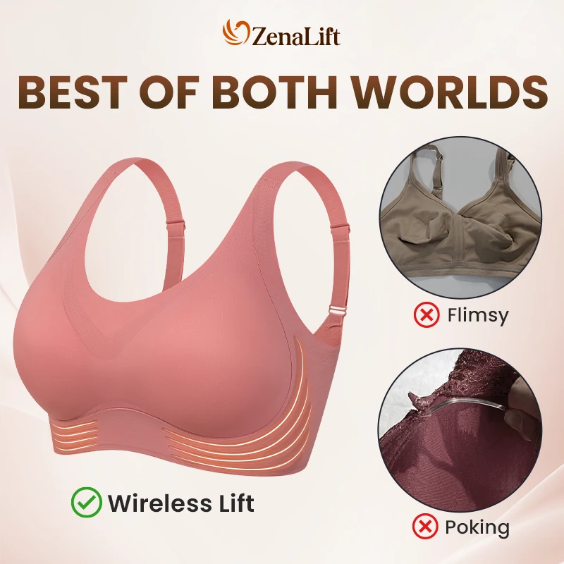 ZenaLift - Supportive Wireless Lift Bra for All-Day Comfort