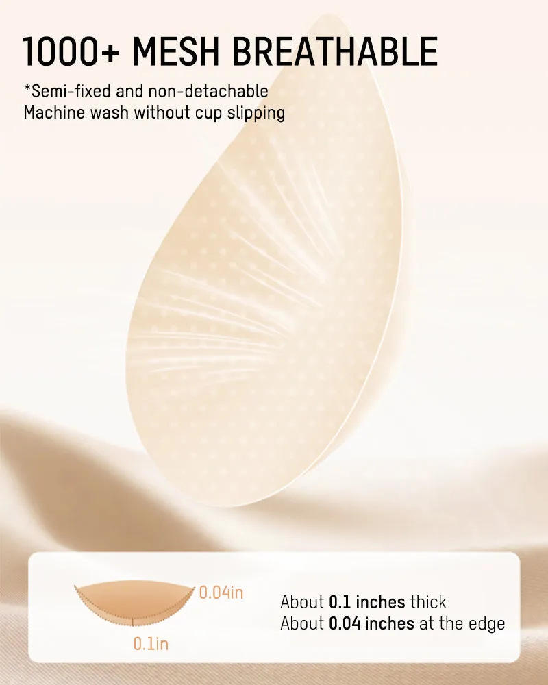 Cross Back Front Closure Wireless Posture Support Bra