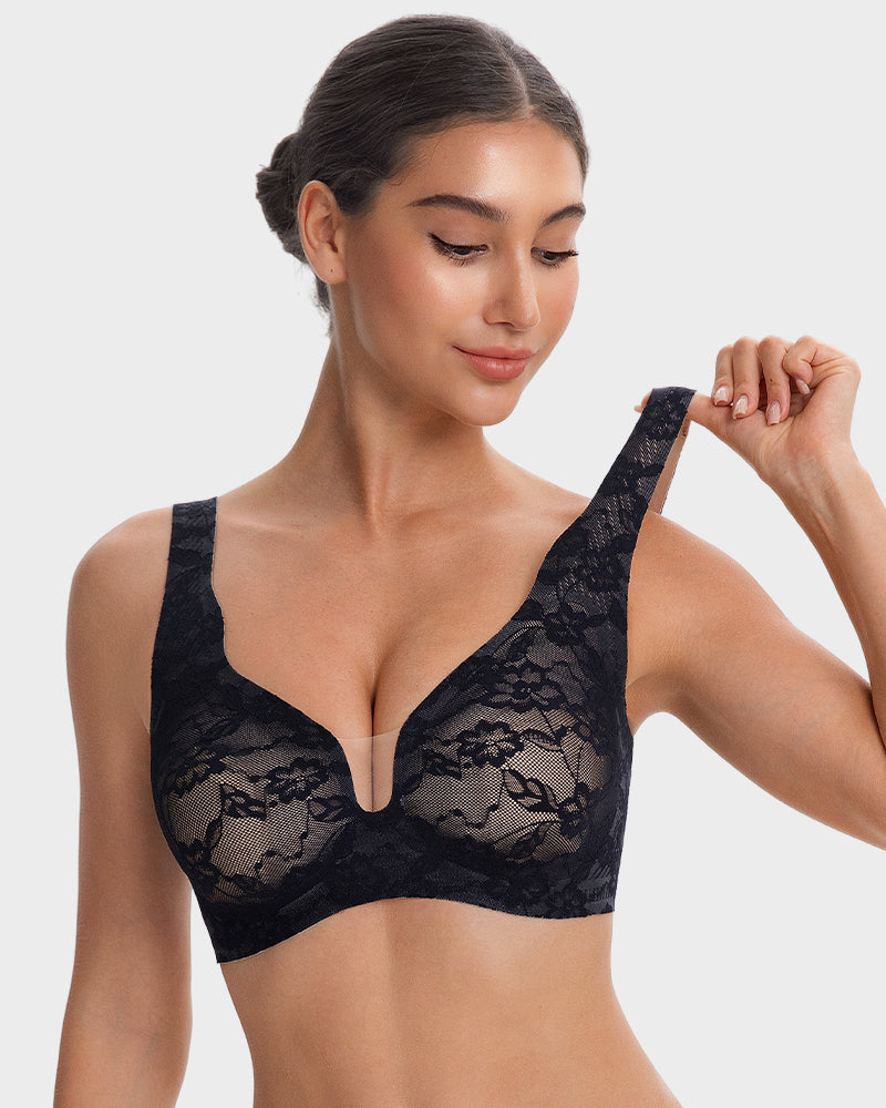 After dark lace bra