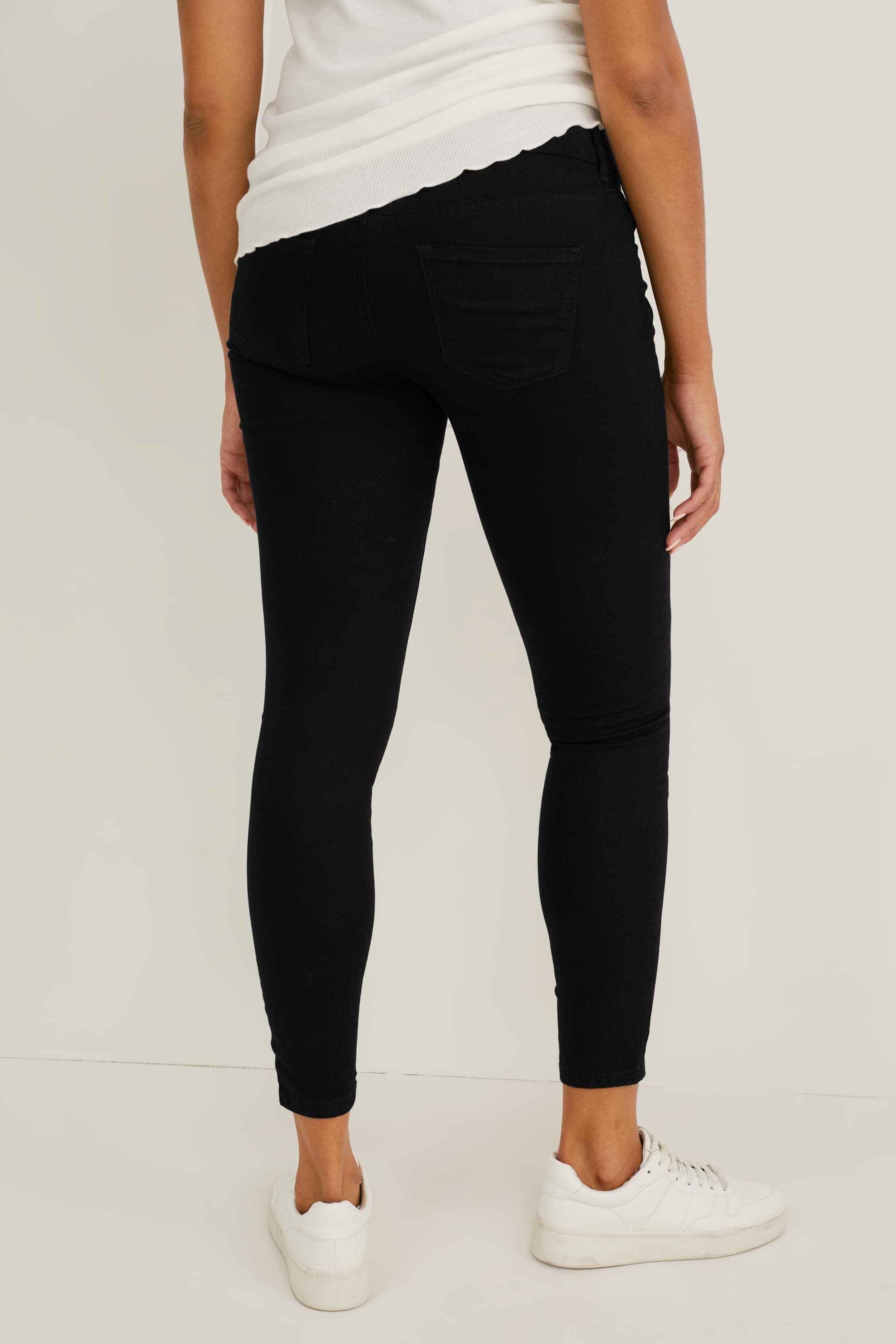 Maternity jeans - skinny jeans black
