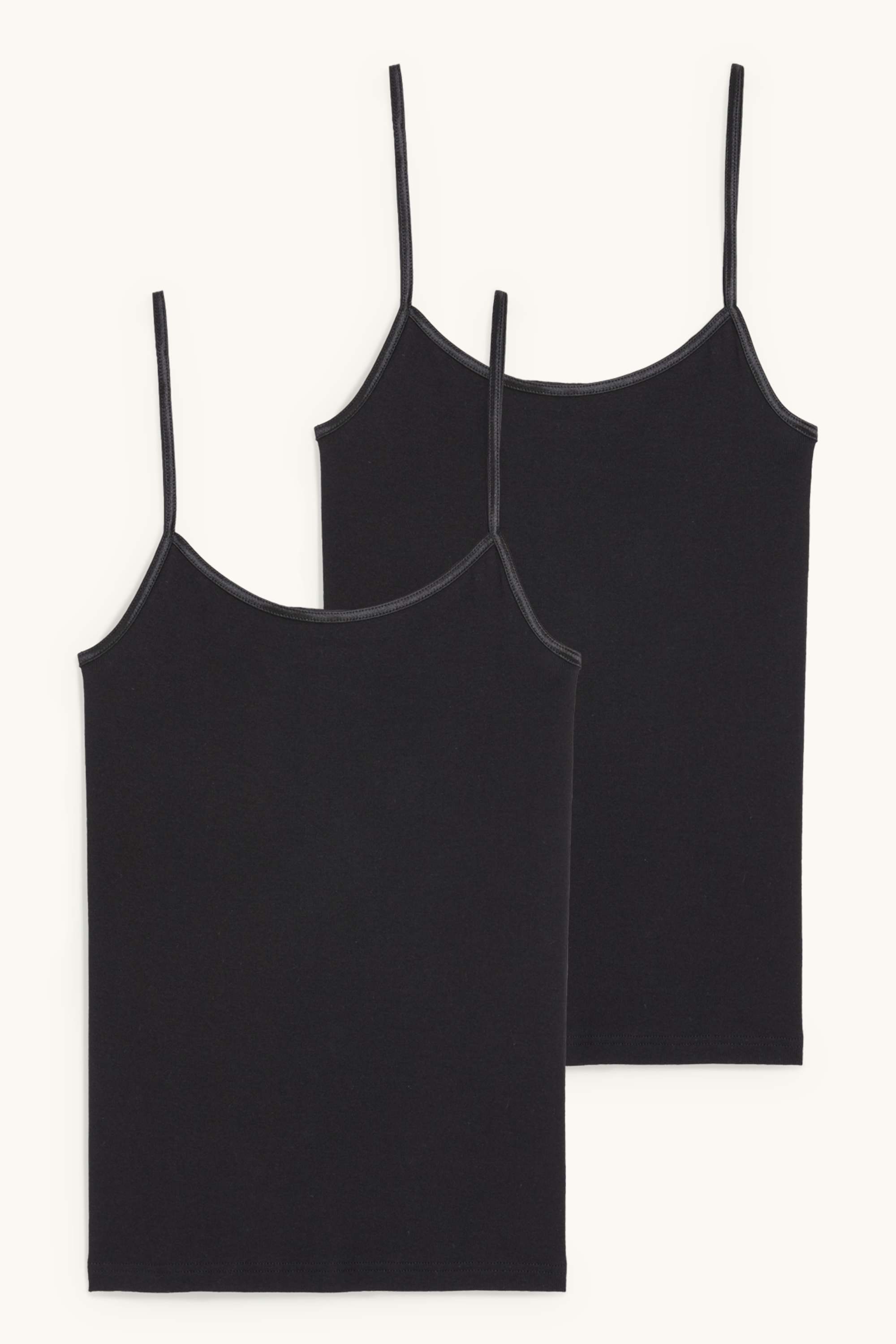 Multipack of 2 - camisole black
