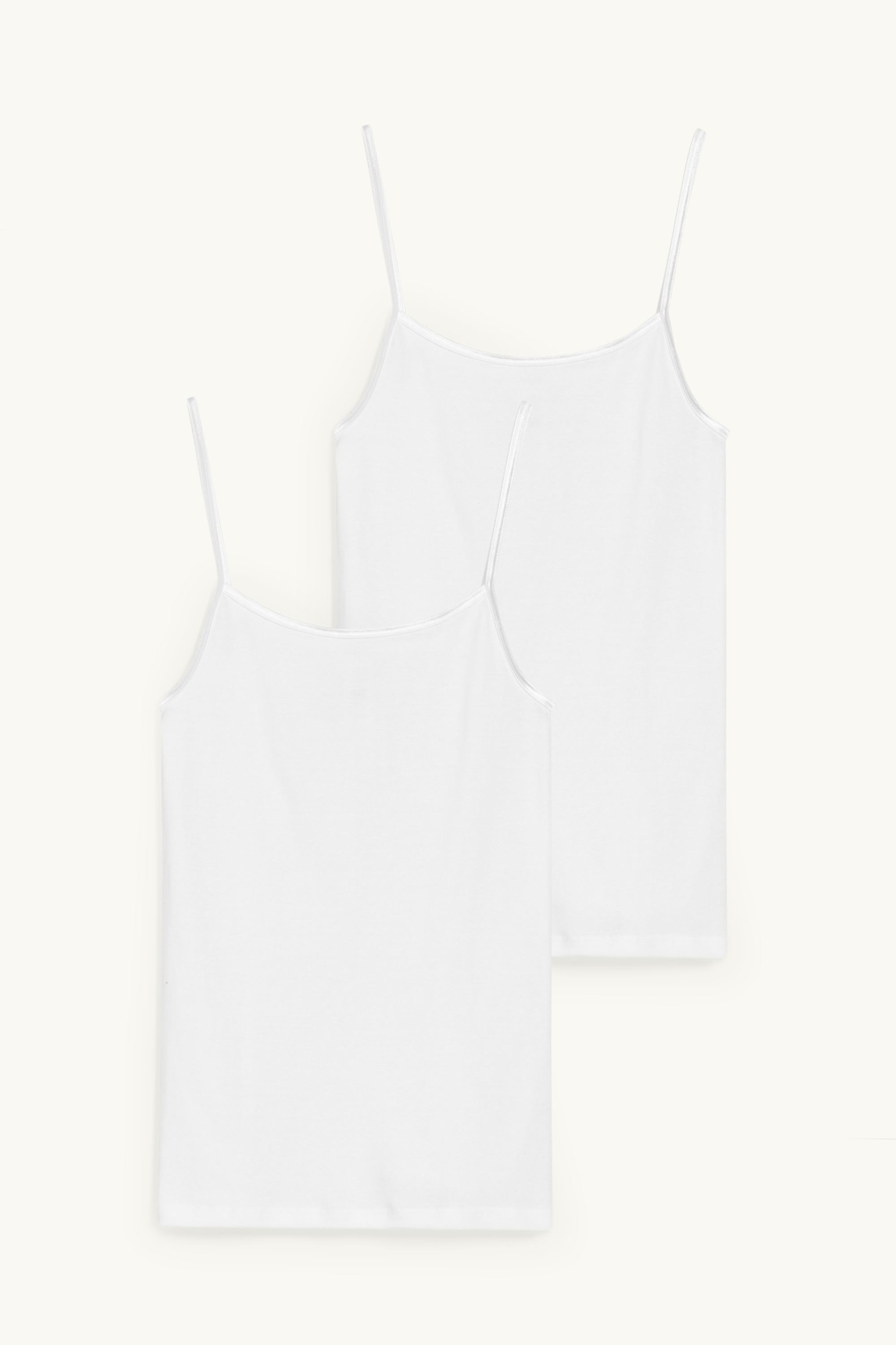 Multipack of 2 - camisole white