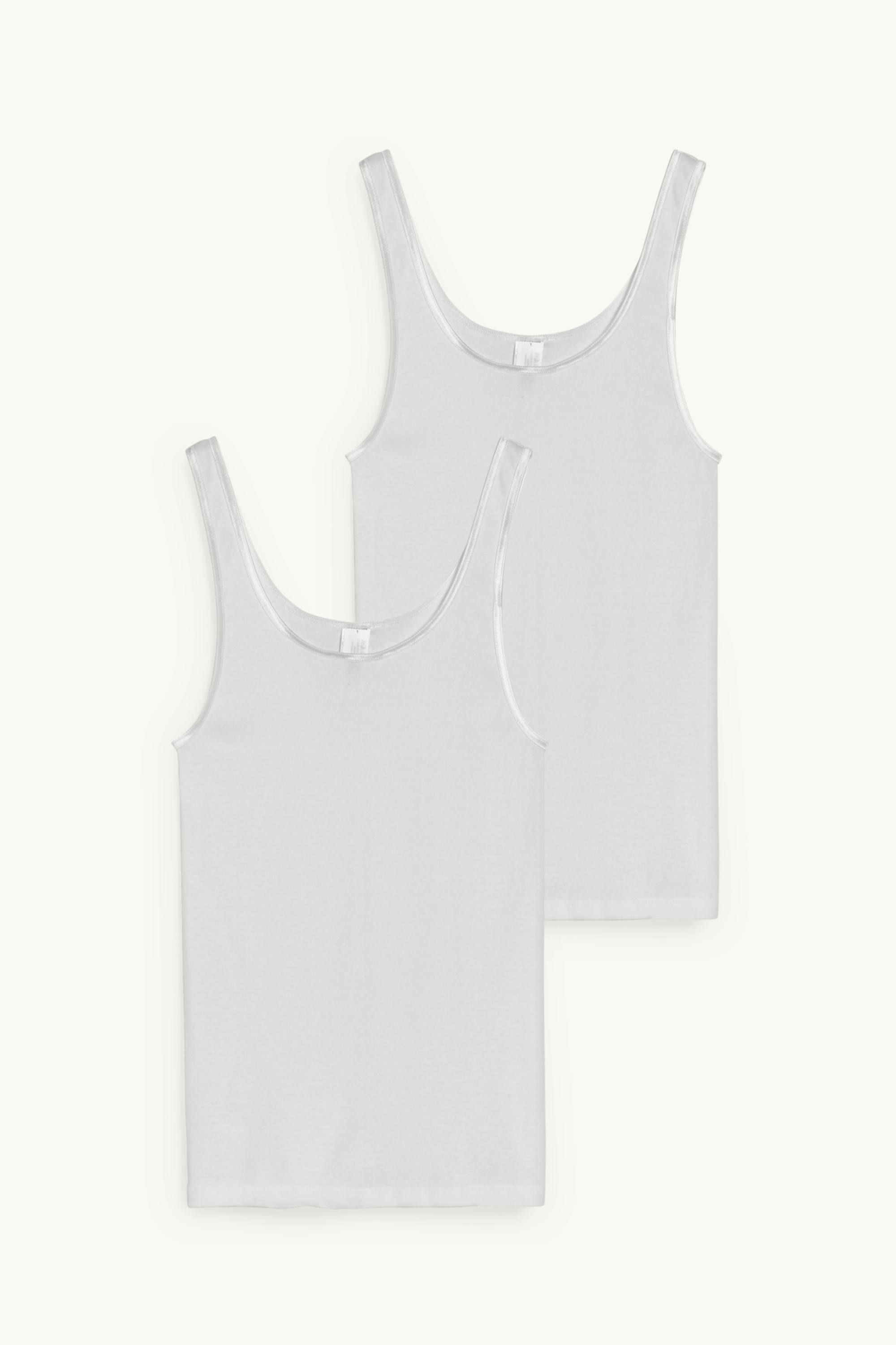 Multipack of 2 - camisole white