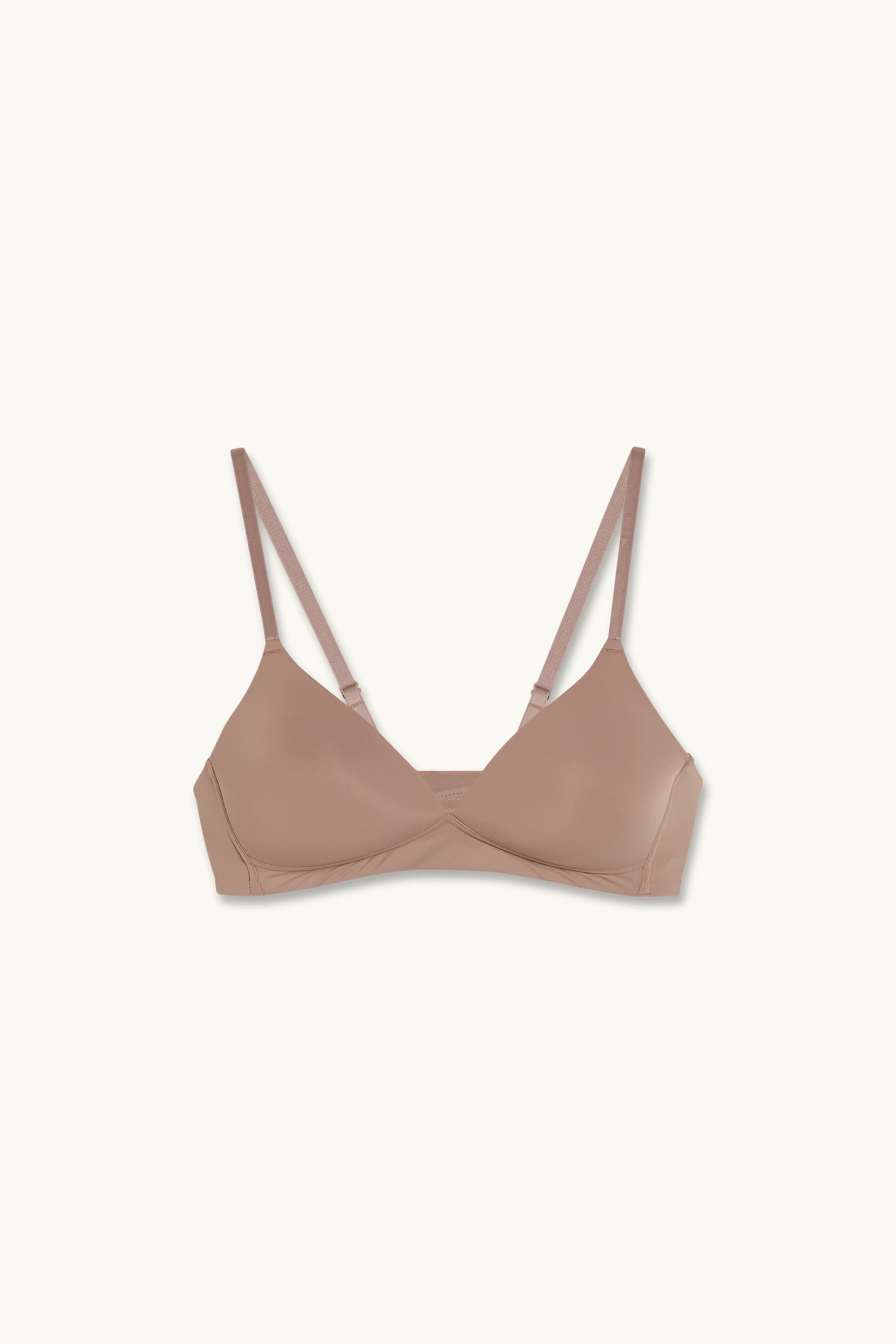 Non-wired bra - padded - LYCRA® beige