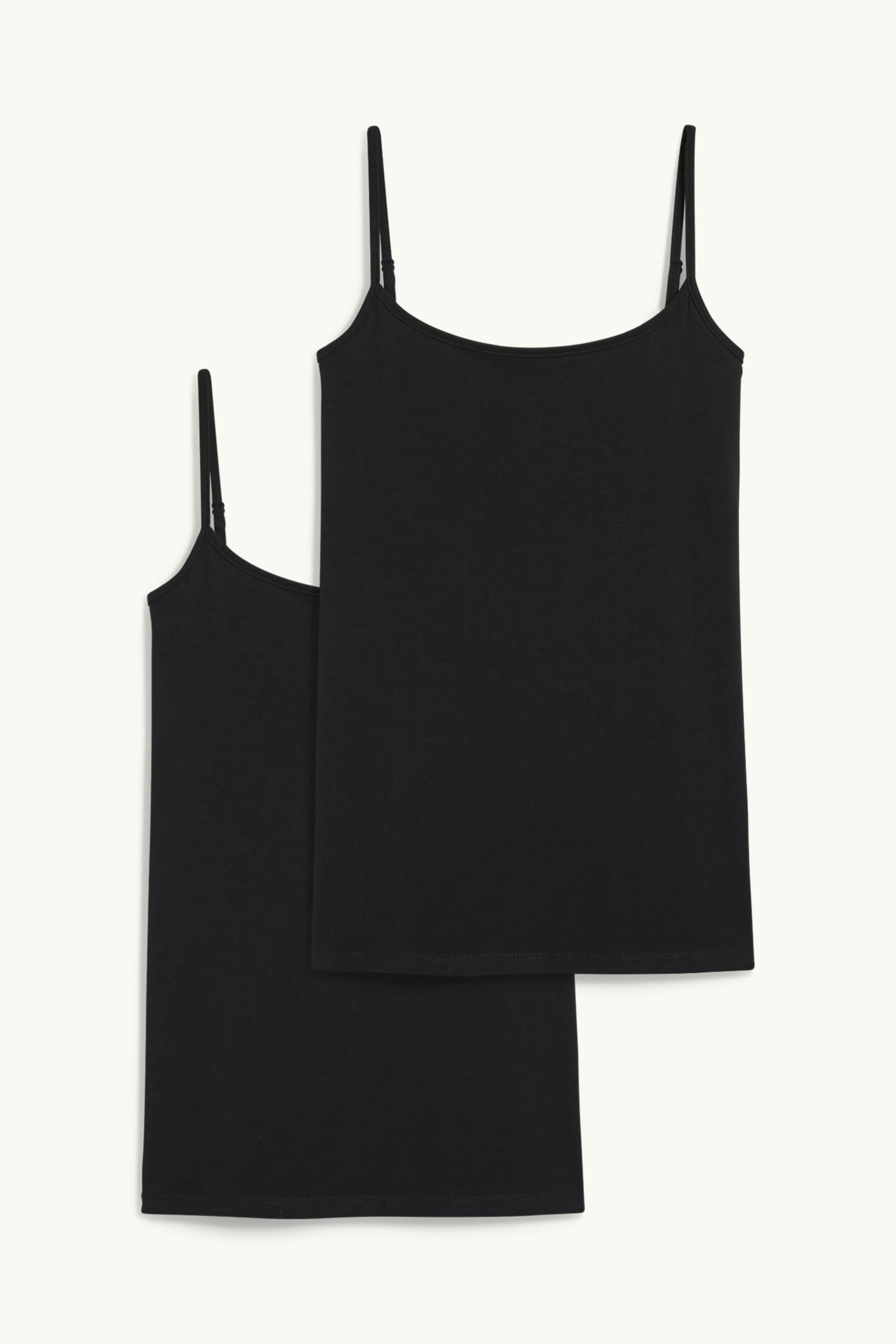 Multipack of 2 - basic top black