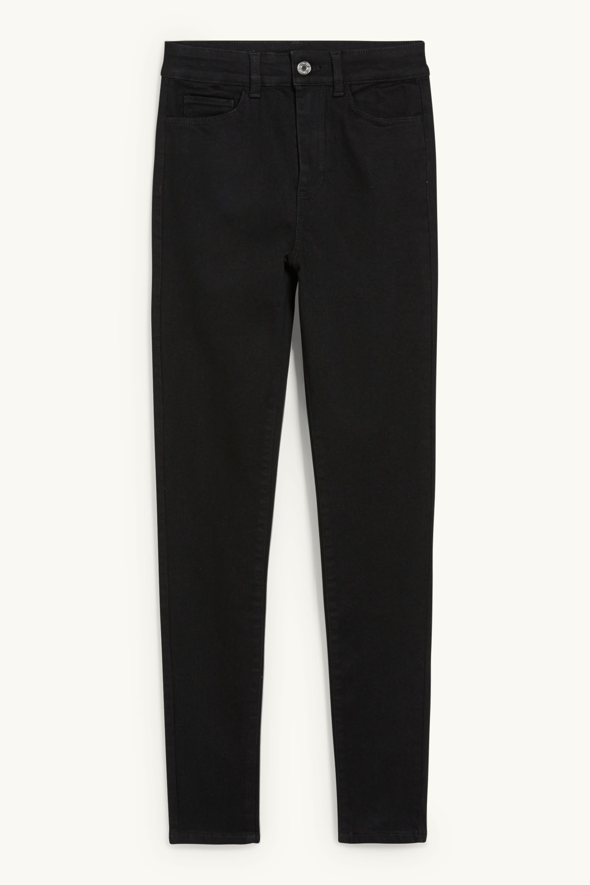 Jegging jeans - high waist black
