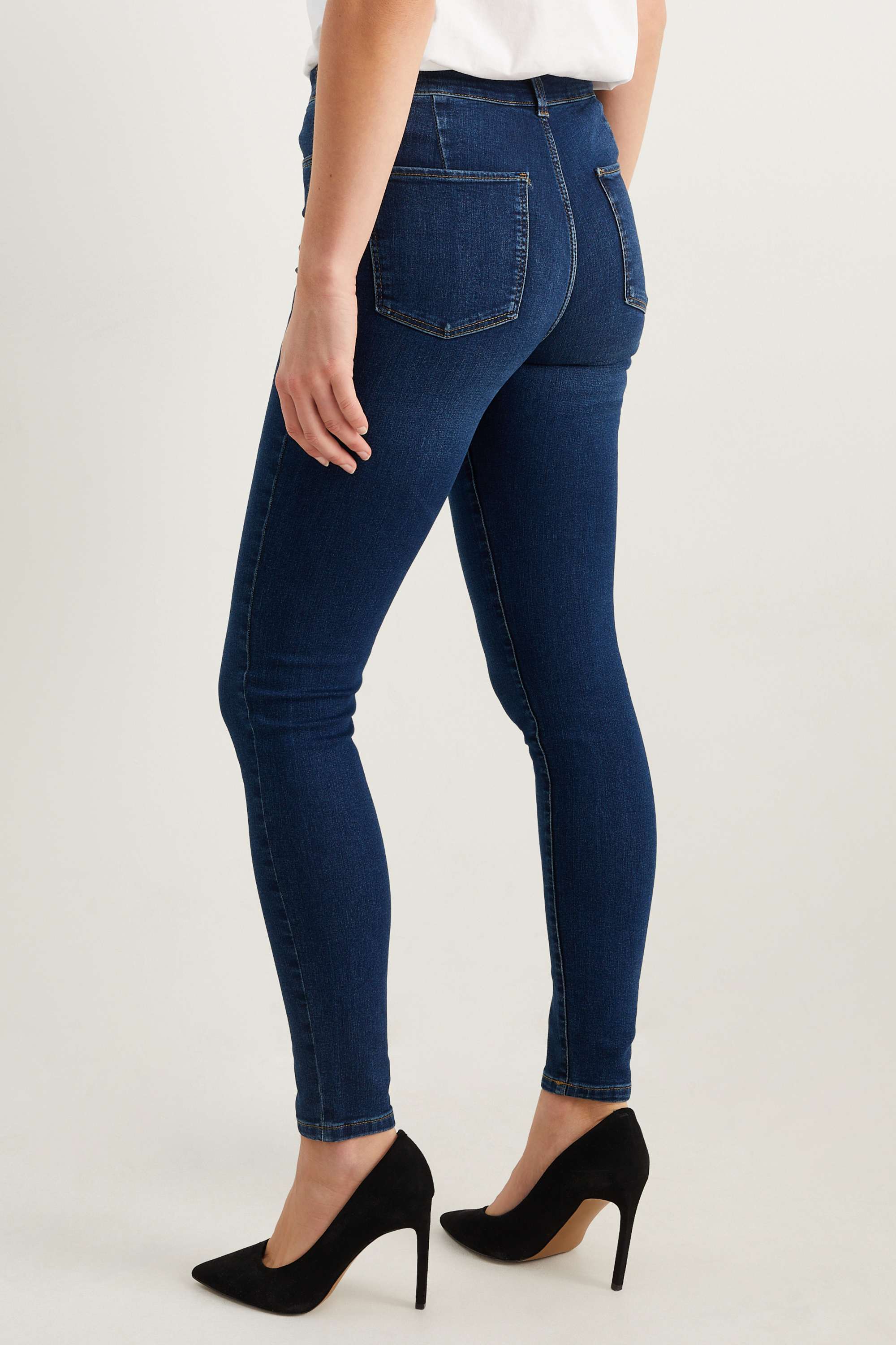Multipack of 2 - jegging jeans - high waist blue denim